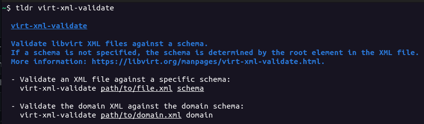 virtxmlvalidate